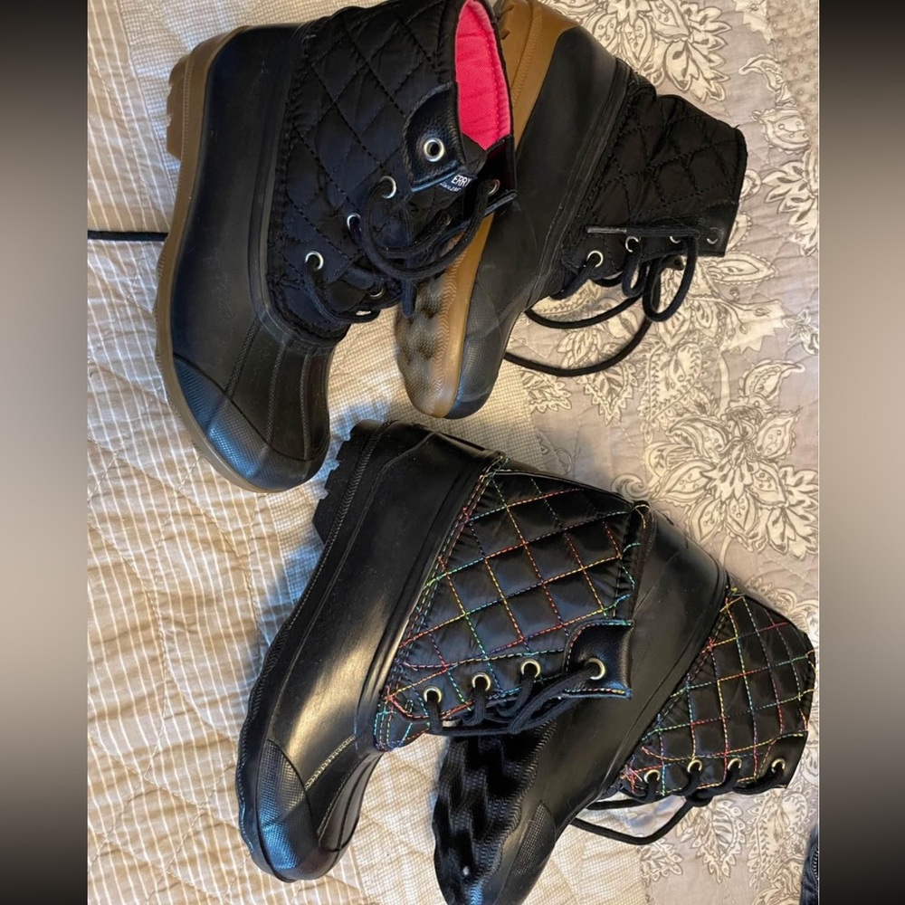 Sperry rain/snow boots 2 pair size 1
